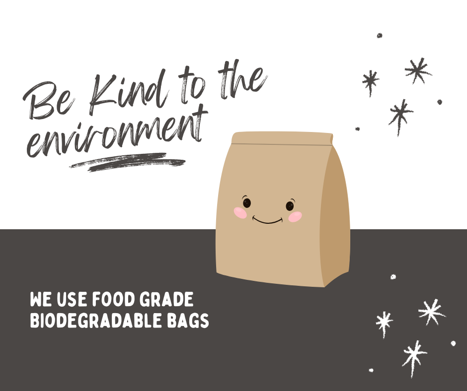 food grade - biodegradable bags