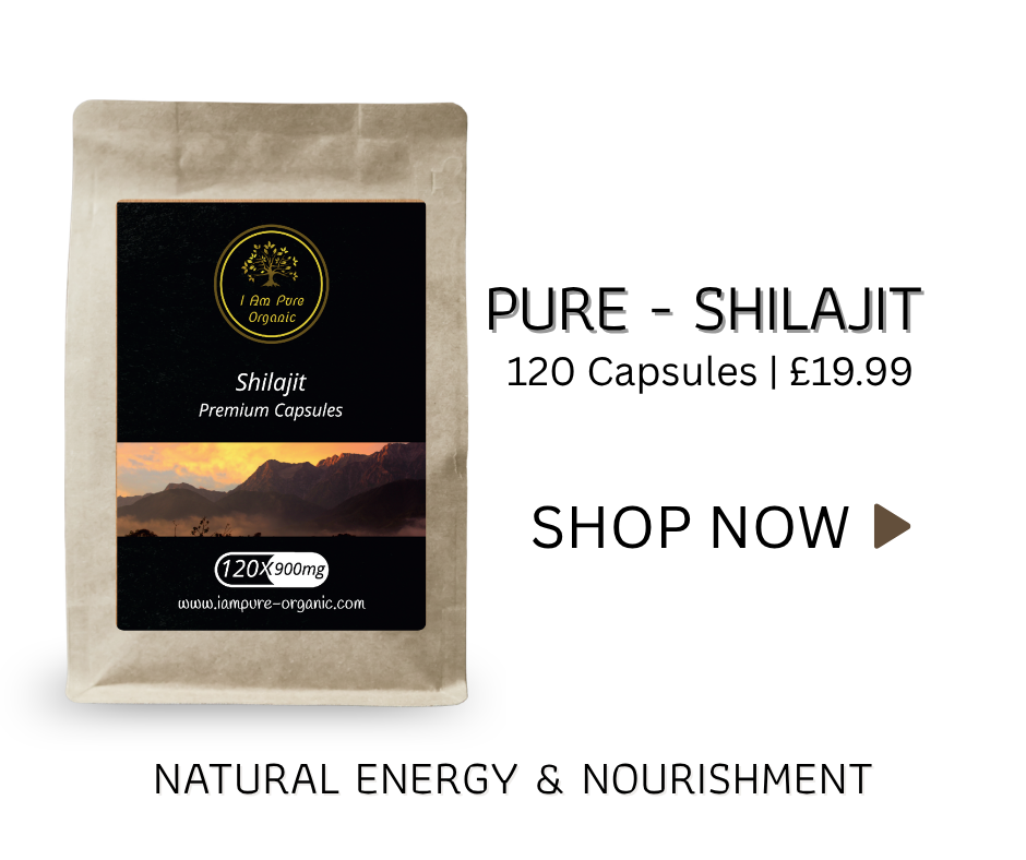 Shilajit capsules offering natural energy and nourishment to support daily vitality and wellbeing